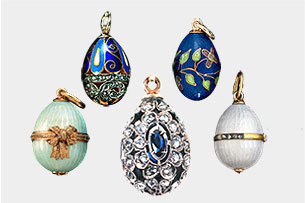 Easter eggs - pendants